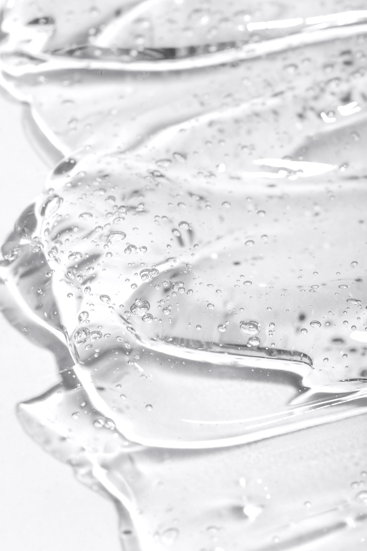 clear image of shampoo goop